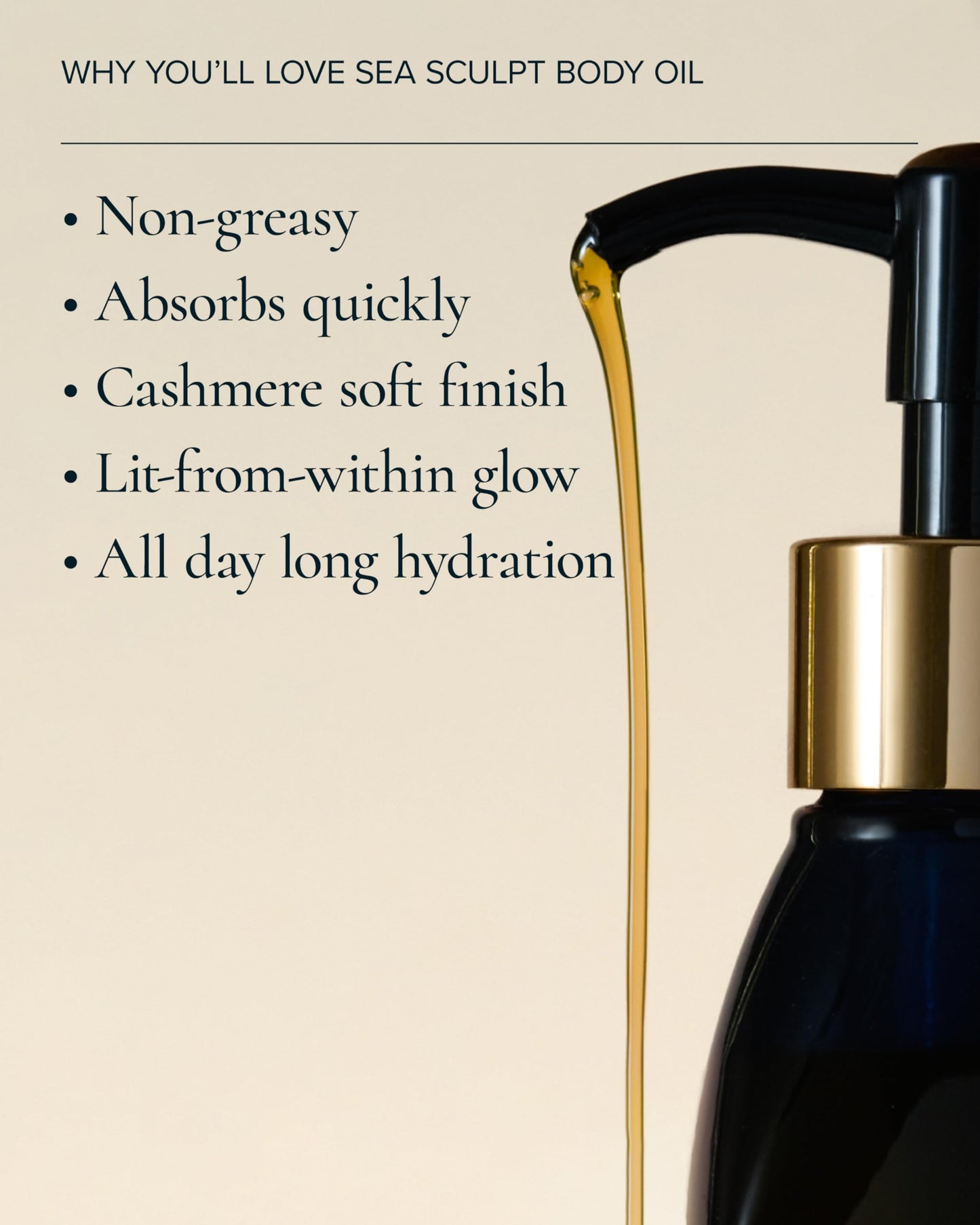 MARA Sea Sculpt Body Oil For Cellulite and Firming (4 oz / 120 ml)