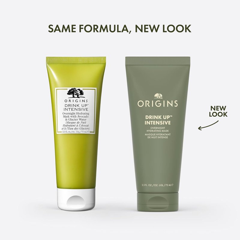 Origins Hydrating Overnight Face Mask - Intensive 72-Hour Moisture with Niacinamide, Hyaluronic Acid & Avocado Butter