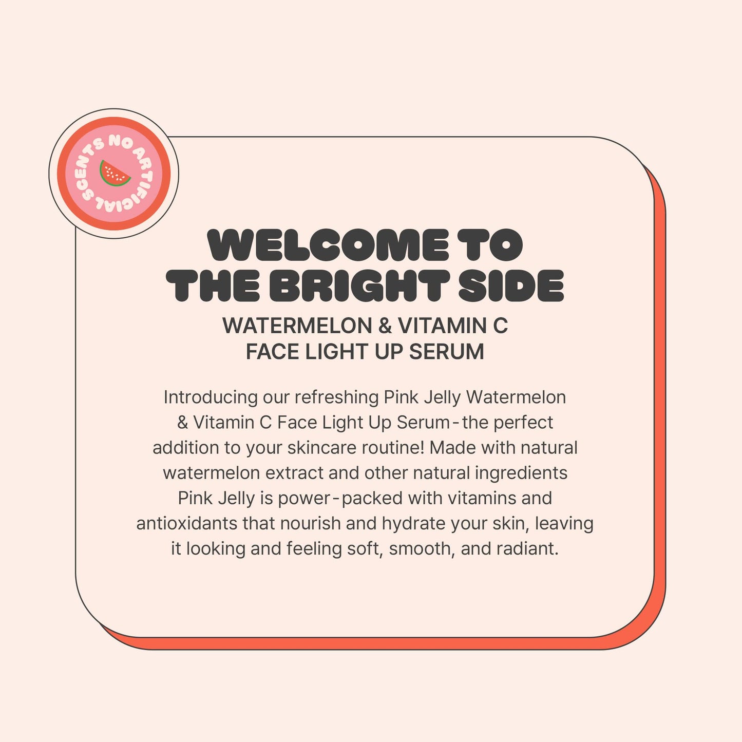 Preppy Skin Care Watermelon Vitamin Serum | Pink Jelly Vitamin C Serum for Women | Preppy Skin Care Watermelon Face Moisturizer | Preppy Skin Care Facial Serum Formulated with Watermelon, Rosemary, Centella Asiatica Extracts | Cruelty-Free Preppy Skin Car