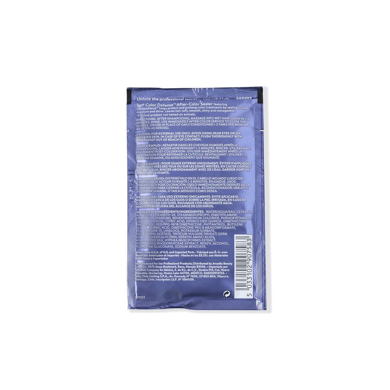 Ion Color Defense After Color Sealer | Paraben-Free Treatment for Enhanced Softness and Shine