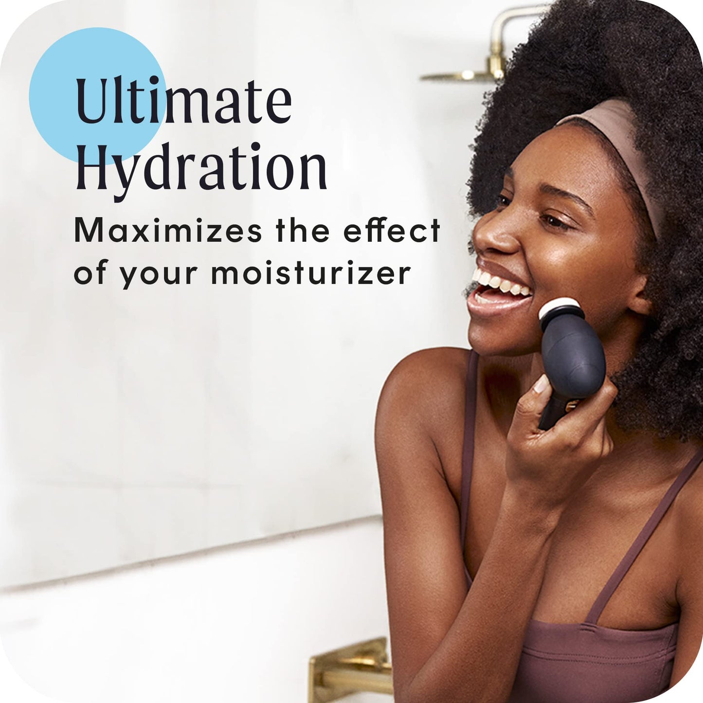 Cosmopolitan Electric Face Cleansing Brush, Spin Brush for Face, Facial Brush for Skin Cleansing and Exfoliating, Face Spin Brush for Acne, Cleaning Skin & Makeup Removal, Pore Cleaner, Black & Gold