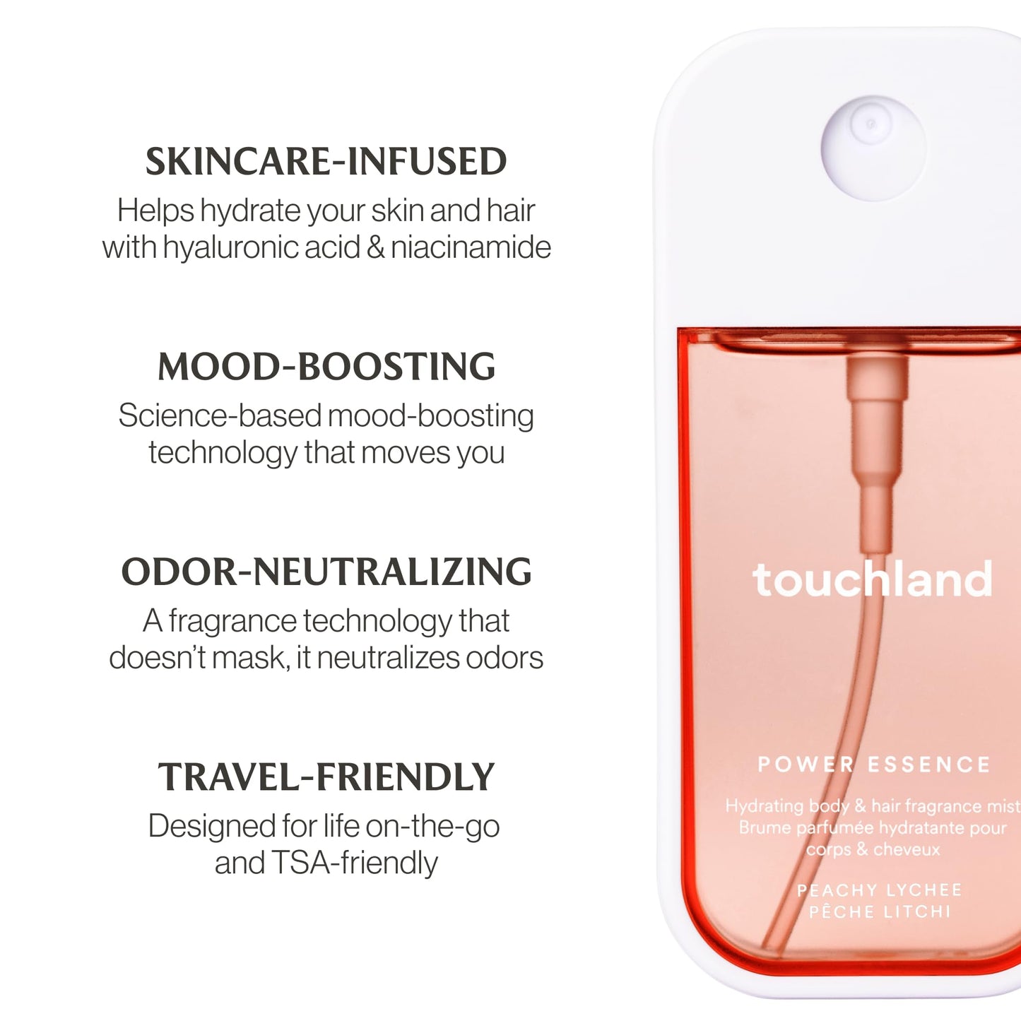 Touchland Fruity Crush Hydrating Hand Sanitizer & Body Mist Set Travel Size