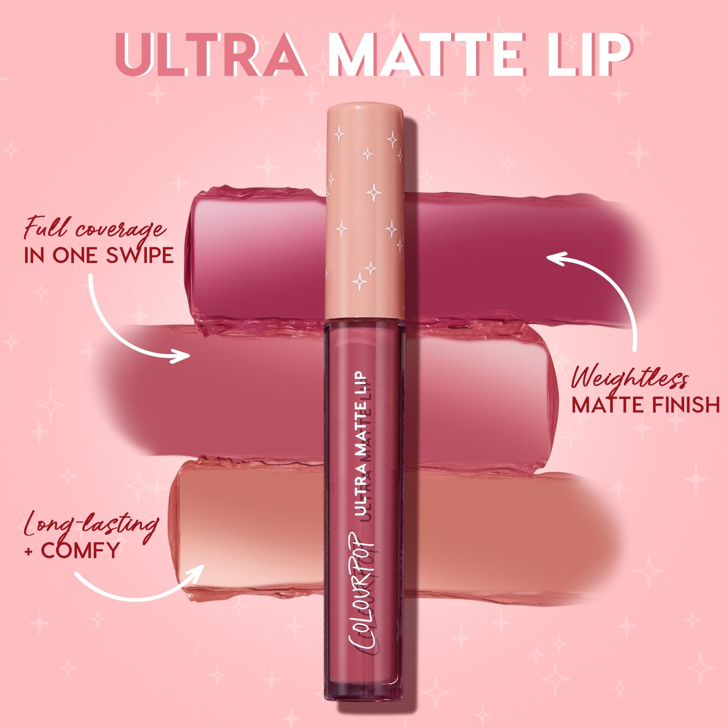 ColourPop Ultra Matte Liquid Lipstick - Ultra-Pigmented Matte Lipstick with a Long-Lasting, Non-Drying Finish - Delivers Full Coverage with a Smooth, Flexible Feel - LAX (0.13 oz)