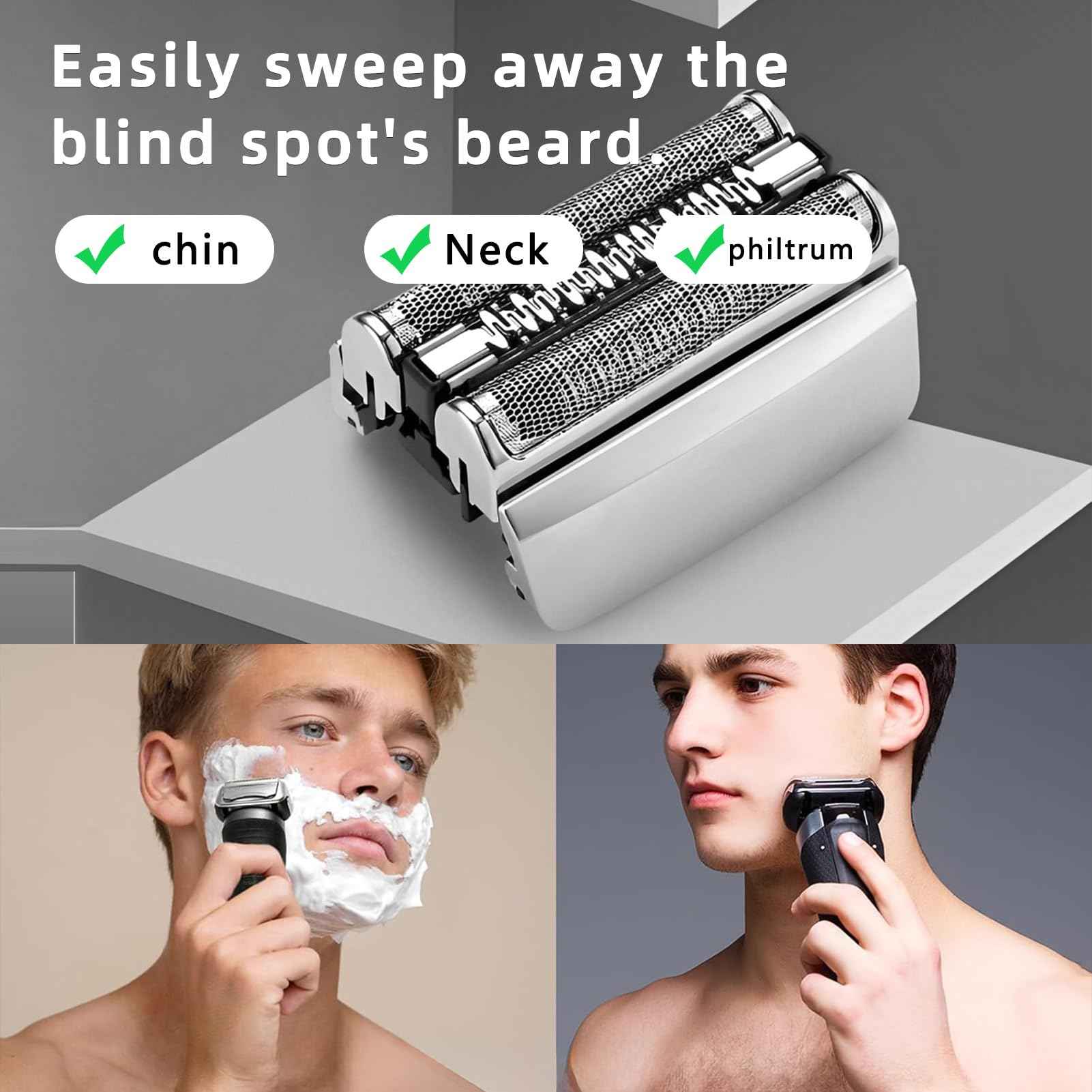 70S Series 7 Razor Replacement Head Compatible with S7 Foil Shaver Replacement Head Blades for Series S7 720s 740s 750cc 760cc 765cc 790cc 795cc 799cc 7840s 7893s 7855s 7842S 7790cc for boyfriends men