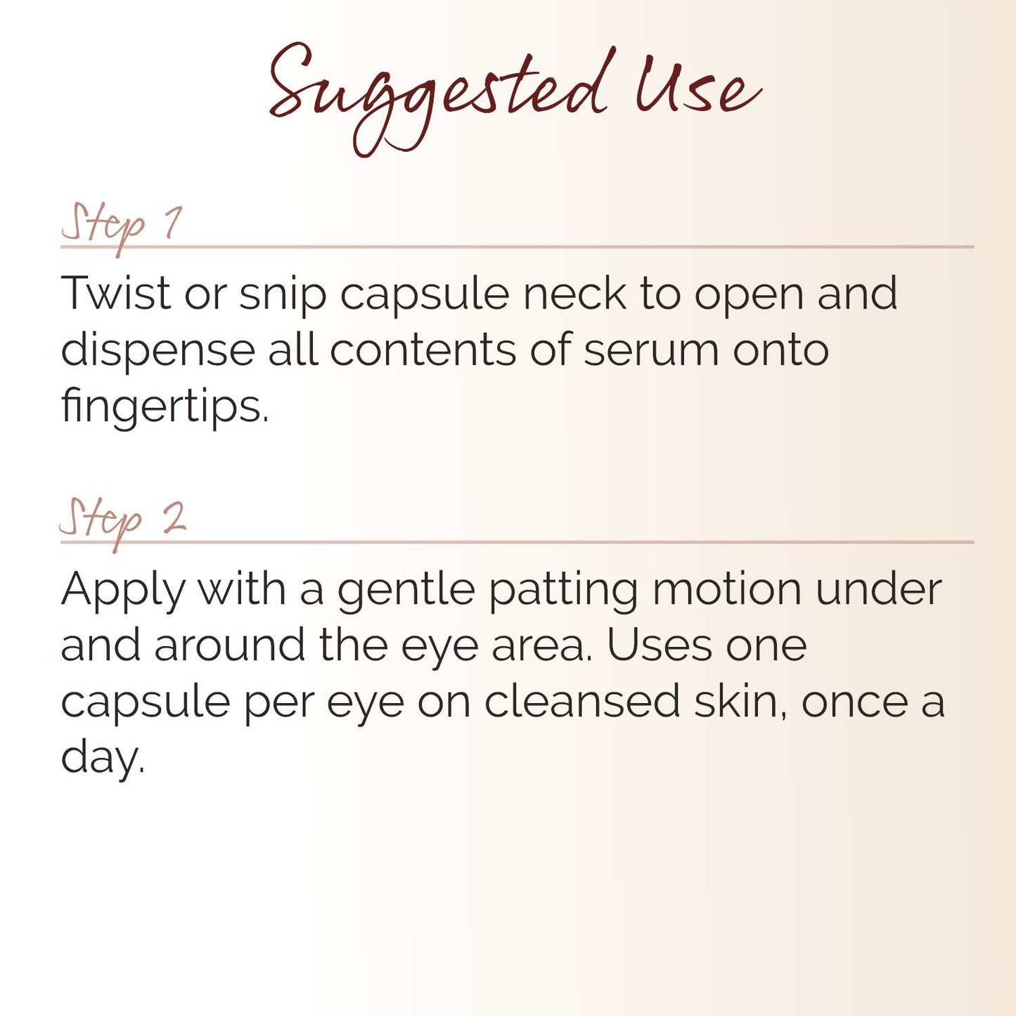 Crepe Erase 4-in-1 Line Smoothing Capsules - Anti-Aging Face & Eye Serum with Hyaluronic Acid | 30 Count