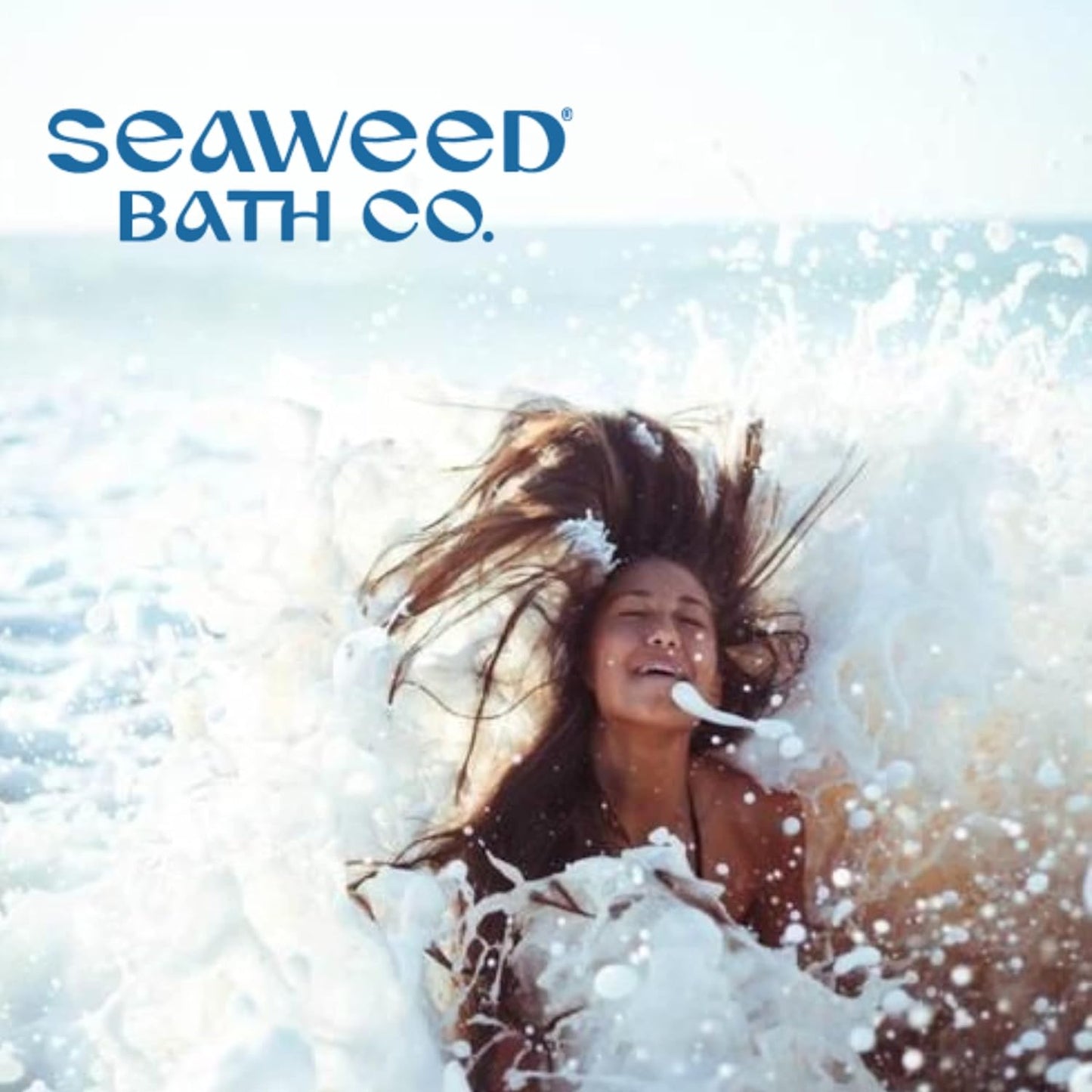 Seaweed Bath Co. Body Wash & Cream Duo - Eucalyptus Peppermint Scent | 12oz & 6oz Sizes