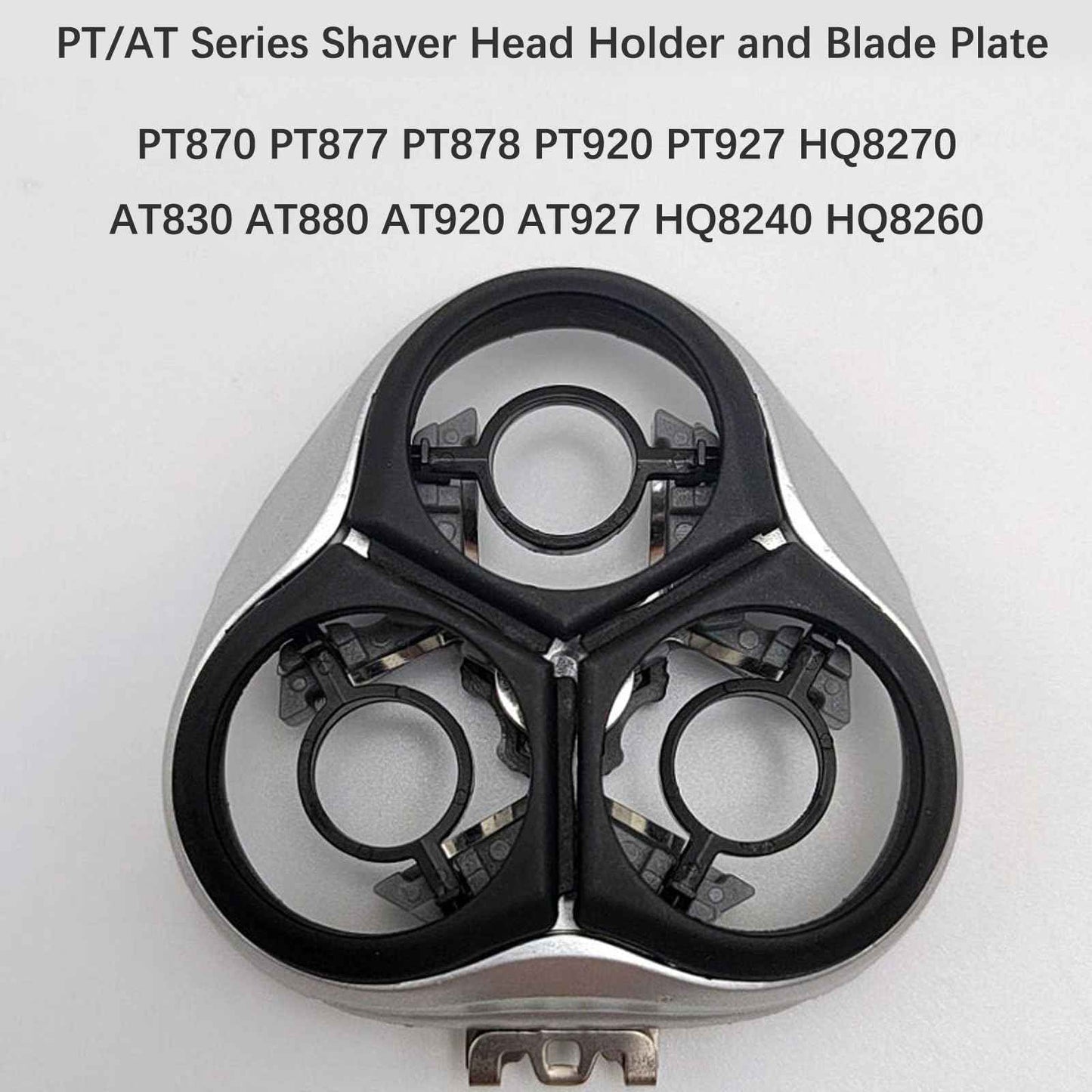 Shaver Head Holder and Blade Plate Frame Replacement for Norelco HQ8230 HQ8240 HQ8250 HQ8260 HQ8270 HQ8200 & AT/PT Series HQ9 Razors