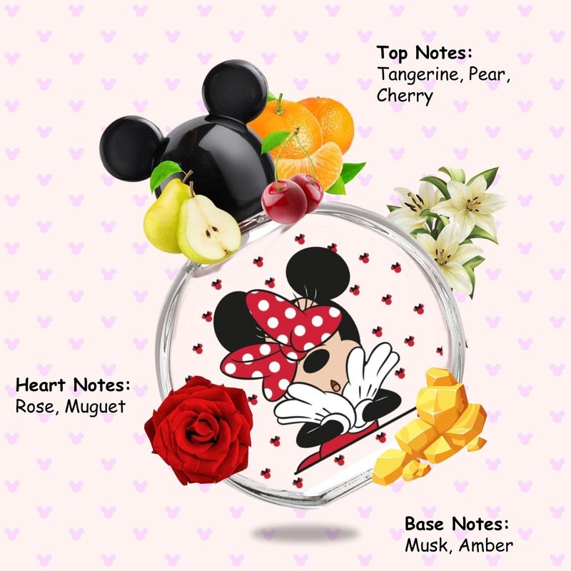 Minnie Mouse Kids Eau de Toilette Perfume - 3.4oz Spray | Fun Fragrance for Children