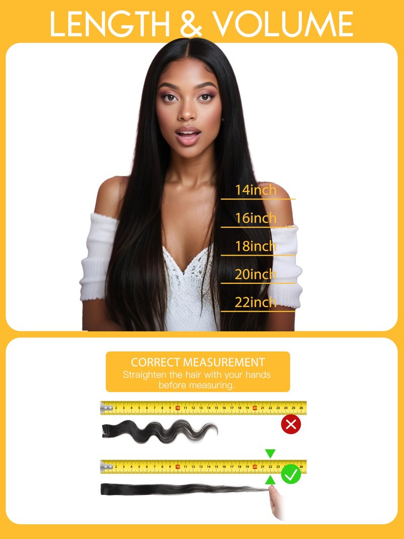 Caliee Seamless Yaki Straight Clip ins 14 Inch Balayage Natural Black Mixed Chestnut Brown Light Yaki Clip ins for Black Women 115G 8 Pcs Invisible PU Weft