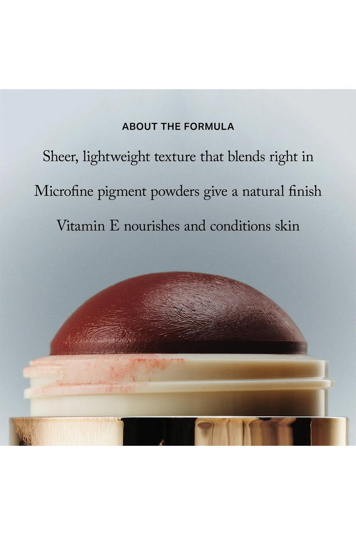 MERIT Flush Balm Cream Blush - 0.31 oz / 9 g (Persimmon (soft orange red), 0.31 oz / 9 g)