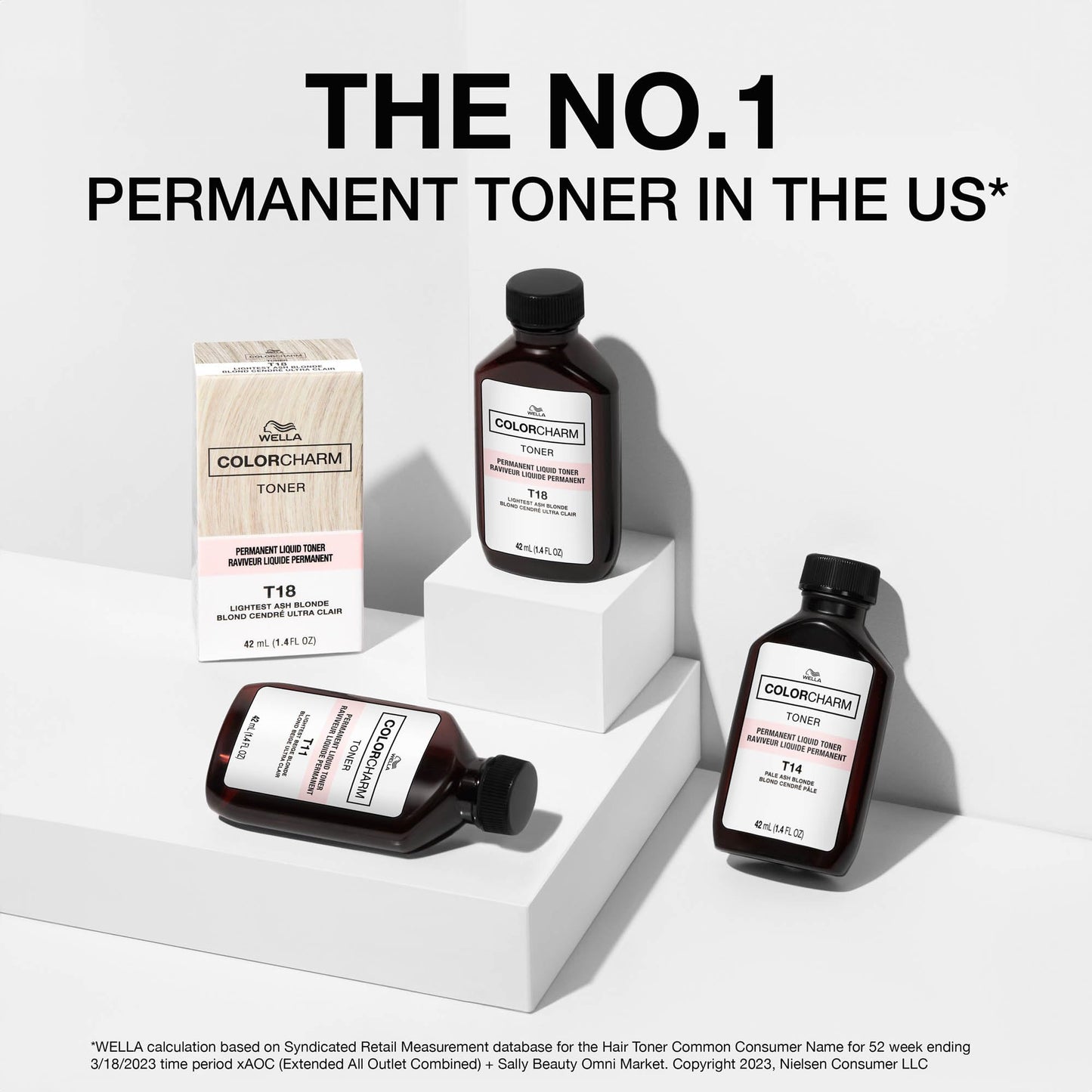 Wella Color Charm Permanent Liquid Creme Hair Color T35 Beige Blonde 42 ml, Neutralize Brass, Free of Parabens, Vegan Formula