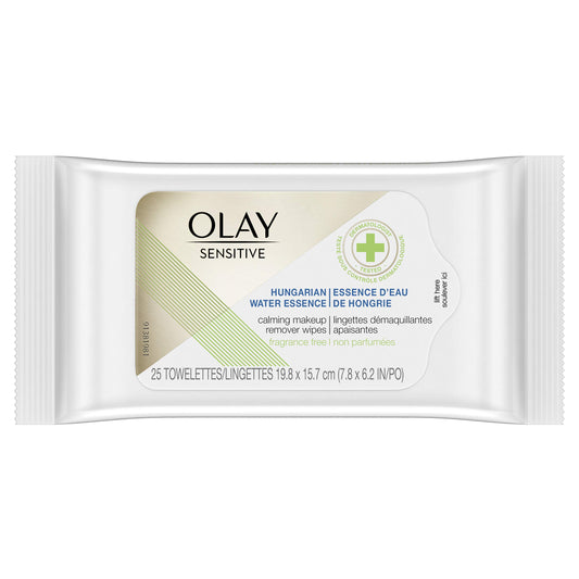 Olay Sensitive Hungarian Water Essence Calming Makeup Remover Wipes - 25ct, 25count