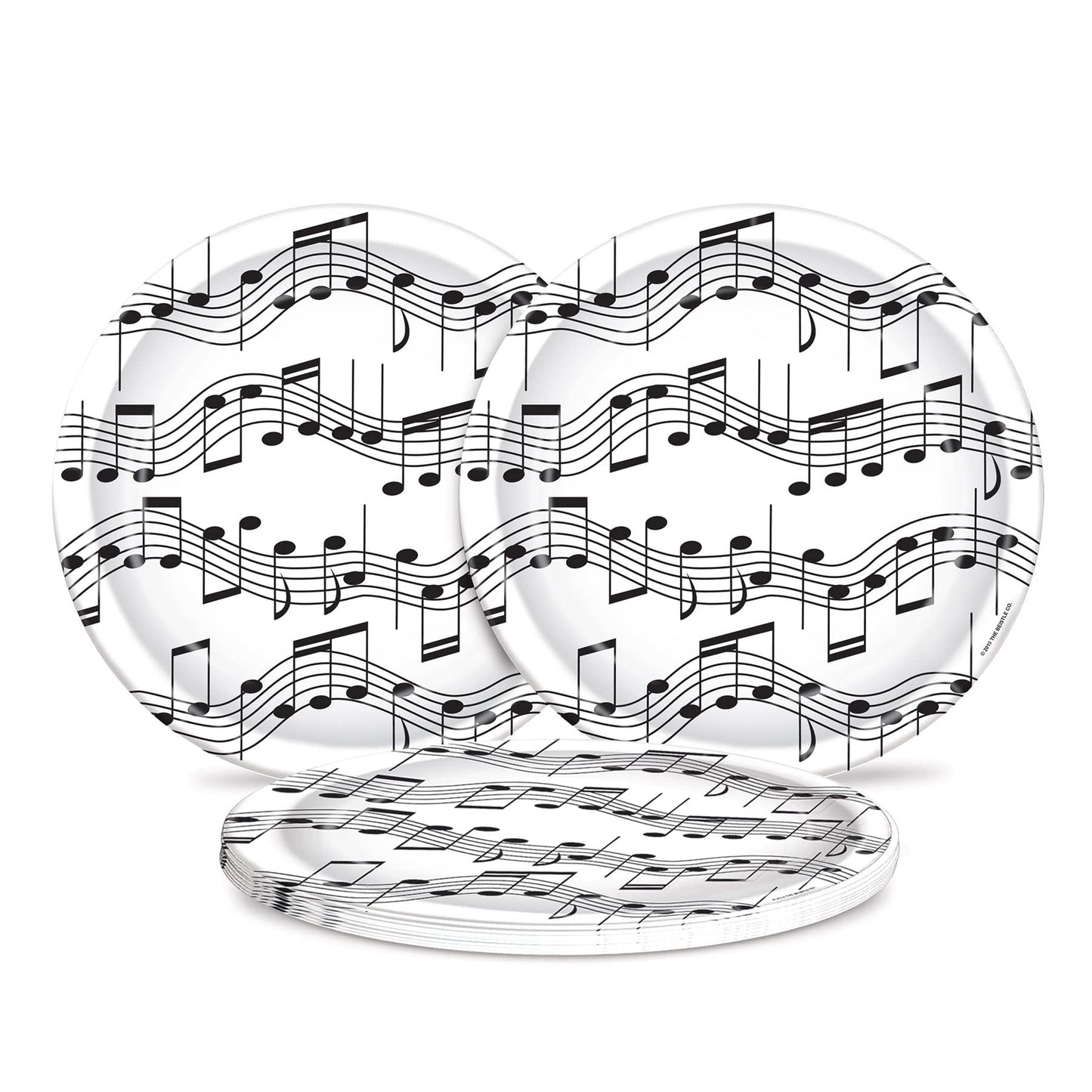 Musical Note Plates (8/Pkg)