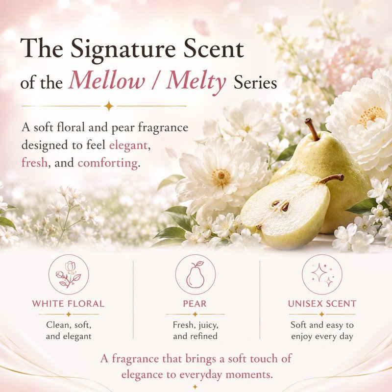 Plus eau Melty Shampoo & Conditioner Set, Silk-Infused Moisture Repair for Dry or Damaged Hair, 15.2 oz (450ml) Each, 2-Pack, Made in Japan