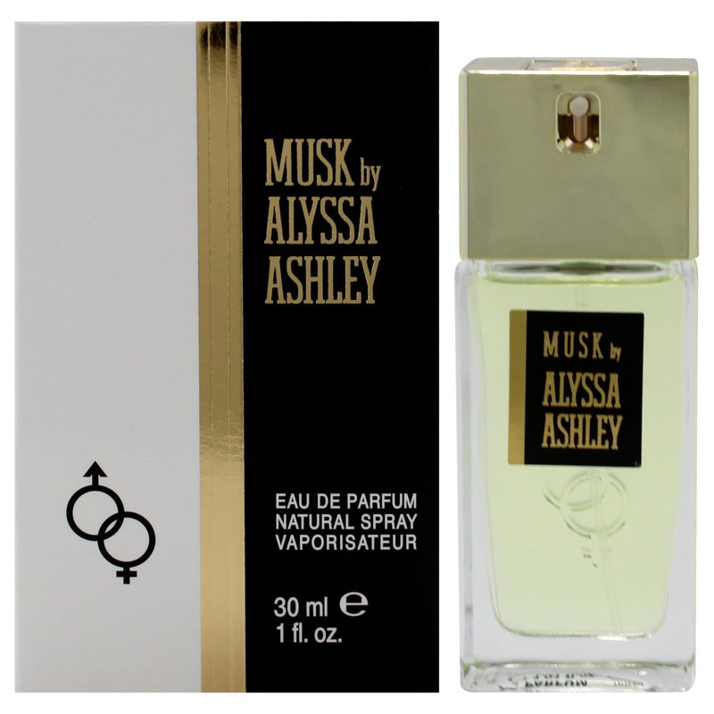 Alyssa Ashley Musk - Perfume for Men and Women with Citrus and Sicilian Bergamot - Travel Size Perfume Mini Fragrances - 1 oz EDP Spray