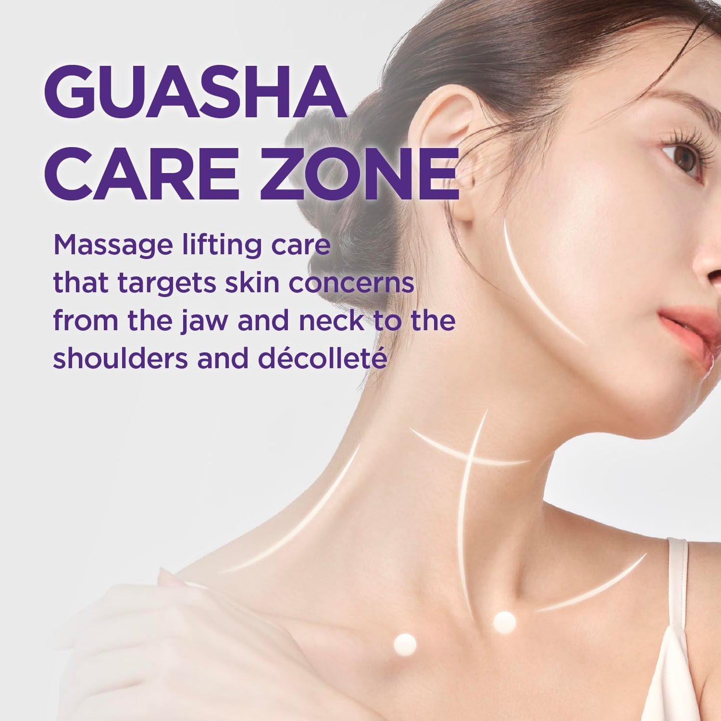 Gua Sha Neck Cream - Advanced Tightening & Firming Moisturizer for Deep Wrinkles & Turkey Neck | 1.69 fl oz
