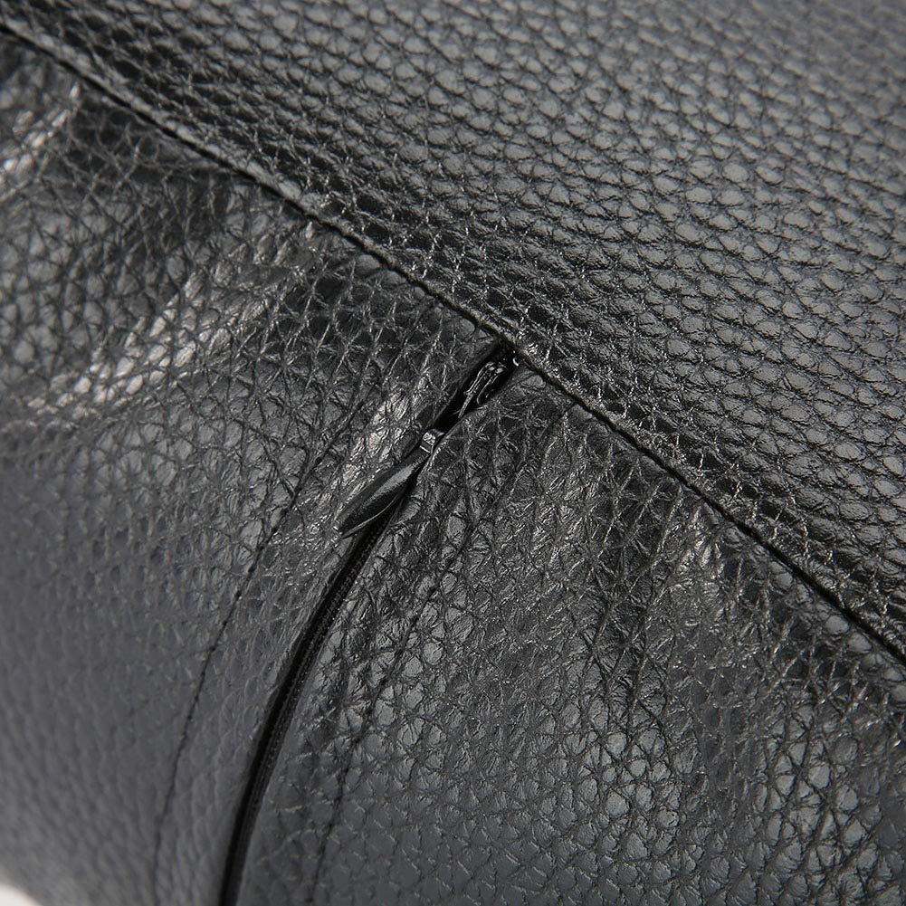 Hand Rest Pillow,Pedicure Foot Rest PU Nail Art Table Hand & Foot Pillow with Soft Fillings for Arm Rest Salon Manicure(Black)