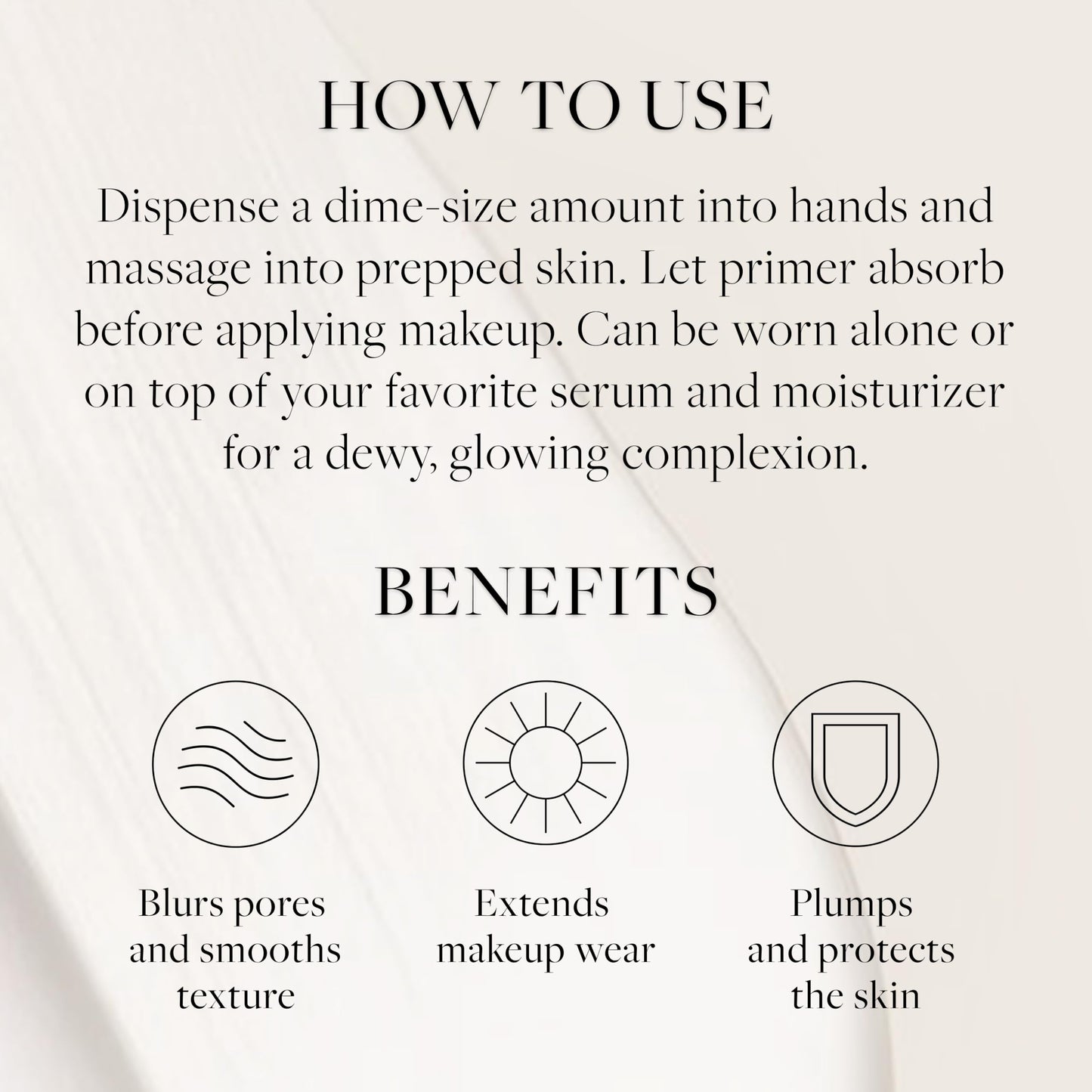Kat Burki Silk Protein Primer with Botanical Hyaluronic Acid, Irish Sea Moss & Silk Amino Proteins, Hydrates, Smooths & Protects Skin, Silicone-Free, 1 Fl Oz