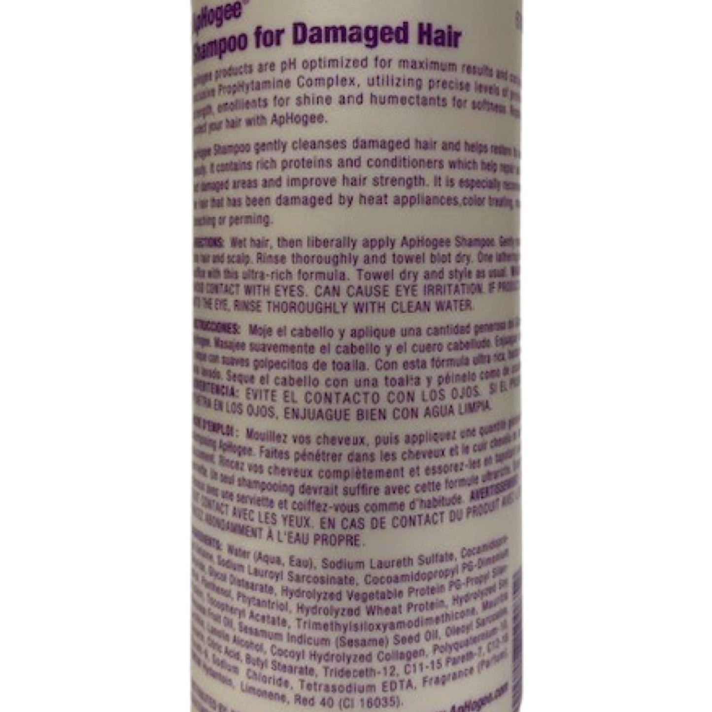 Aphogee Shampoo for Damaged Hair, 16 oz (Pack of 6)
