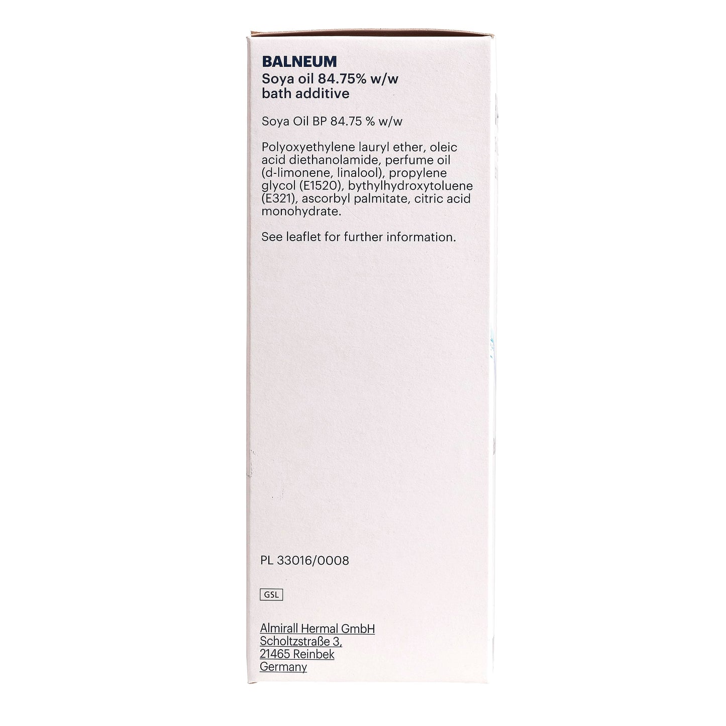Balneum Bath Oil 500ml