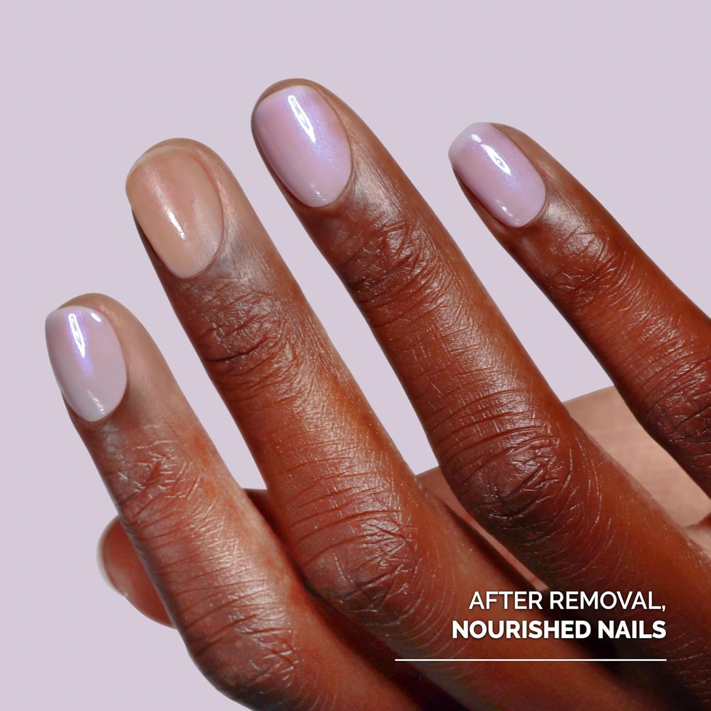 Nail Polish Remover Set - Acetone-Free, Gentle Non-Drying Pads | Conditions Nails & Cuticles, 8 Fl Oz