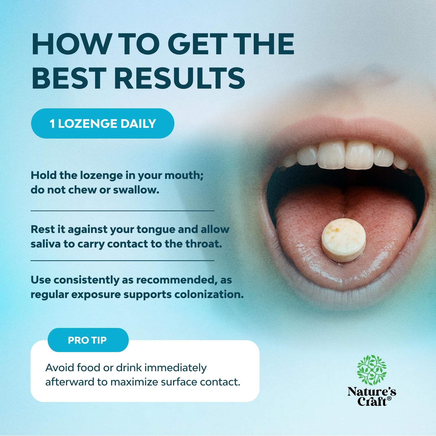 Oral Probiotics for Teeth and Gums - Minty Fresh BLIS K12 Oral Probiotics for Mouth Bad Breath Dry Mouth and Dental Health Support with 3 Billion CFU - Chewable Xylitol Lozenges Mint Flavor (60 Count)