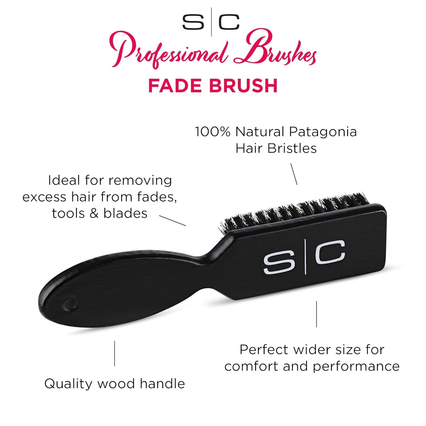 Schnozzle Ear and Nose Hair Trimmer - Mini Fade Brush Holiday Gift Bundle