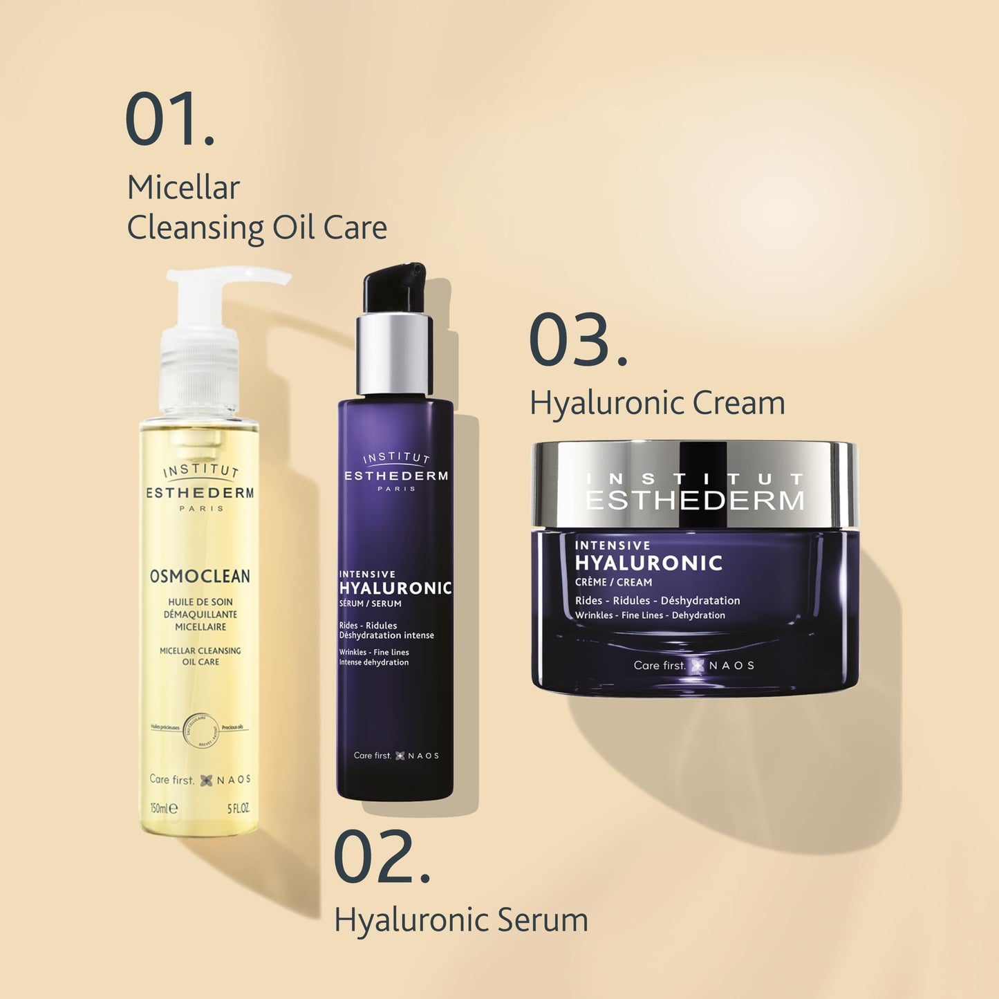 Institut Esthederm Micellar Cleansing Oil Care, Makeup Remover