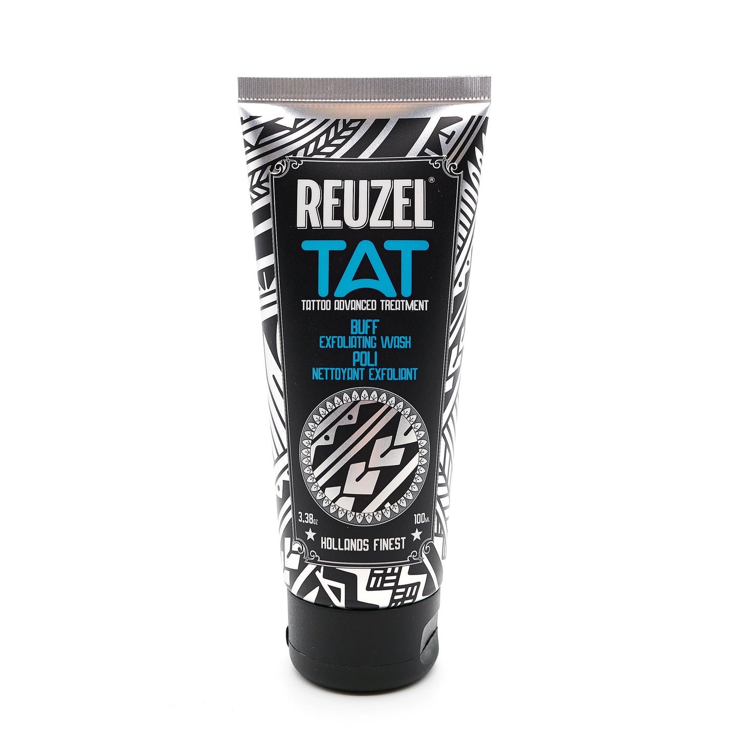 REUZEL BRIGHT Tattoo Care Gift Set, BUFF Exfoliator and Hydrabalm, Revives Colors, Vegan Formula