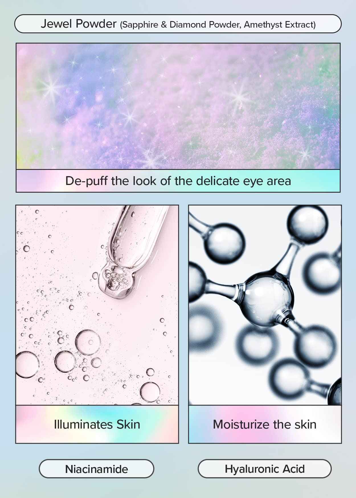 I DEW CARE Hydrogel Eye Patch - Starlit Kitten, 5 EA + Tweezer - Tweeze The Day, 1 Count Bundle