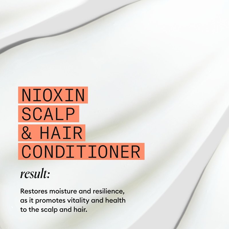 Nioxin System 4 Shampoo & Conditioner Prepack | For Color or Damaged Hair with Progressed Thinning | With Niacinamide and Biotin | Pumps Included | 33.8 Fl oz.