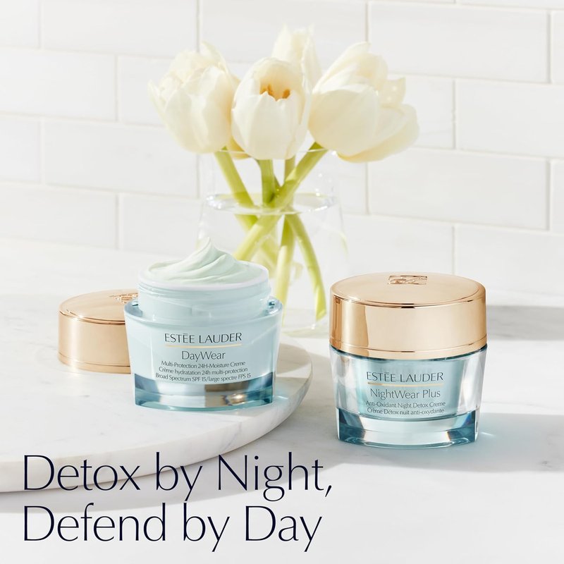 Estée Lauder DayWear Multi-Protection Anti-Aging Moisturizer - 24H Hydration Cream with SPF 15 | Face Cream for All Skin Types