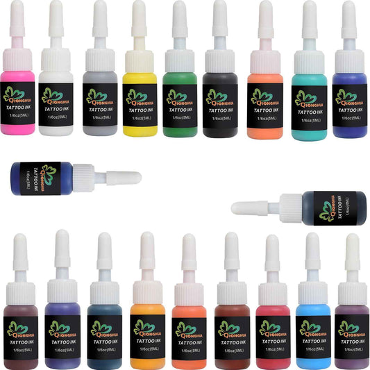 Ink Set 1/6 oz (5ml) Supply Ink 20 Colors Pigment Kit Ink