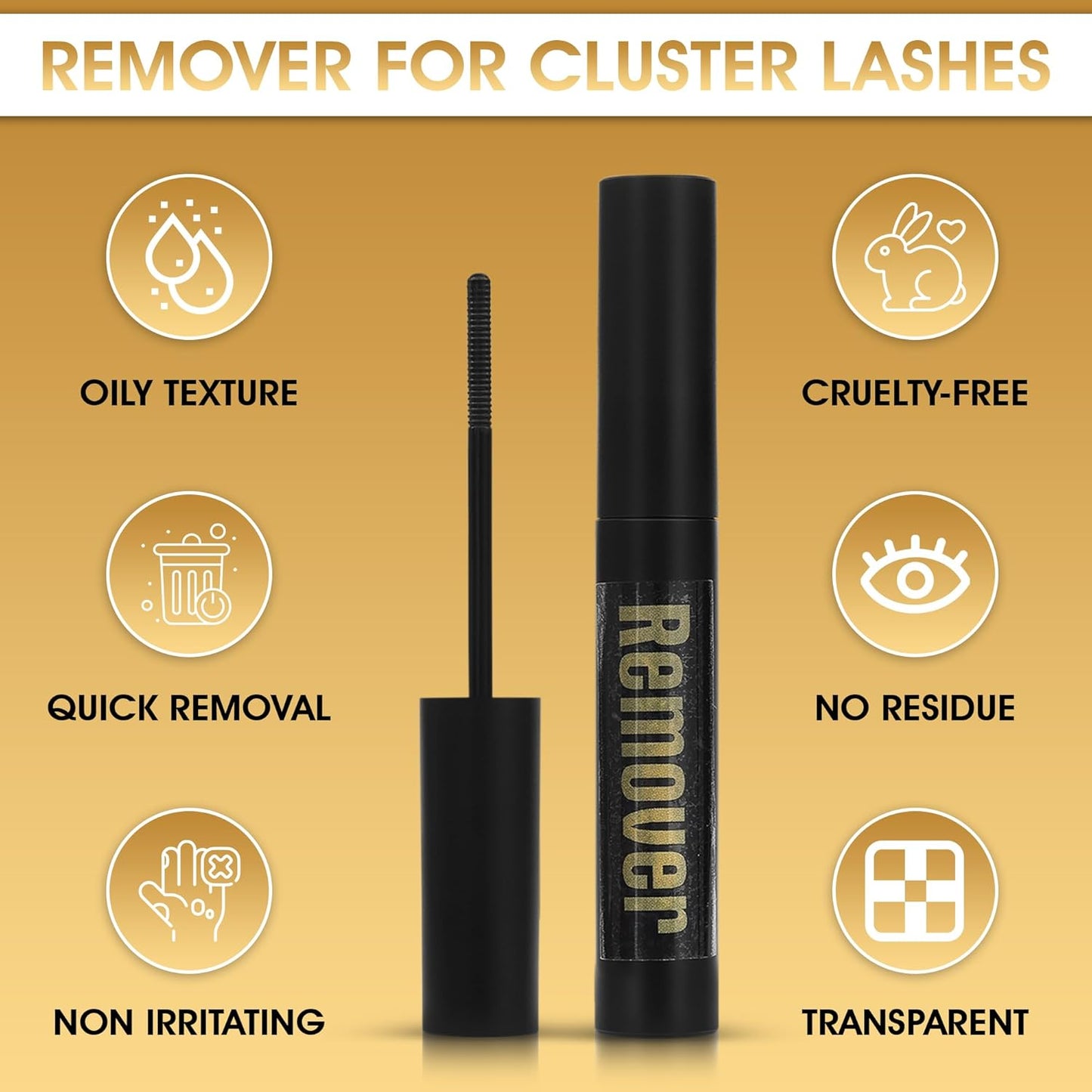 Eyelash Clusters Kit - 576 PCS Natural Mink False Eyelashes | DIY Extensions with Bond, Seal & Applicator, 8-16MM