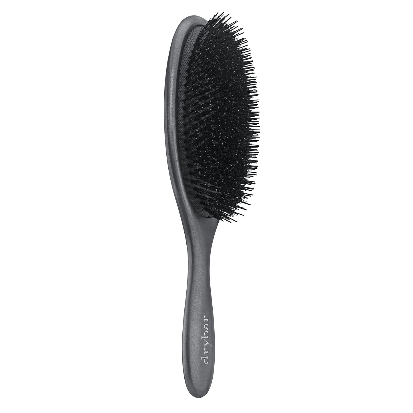 Drybar Flat Mate Boar Bristle Brush, Dark Grey