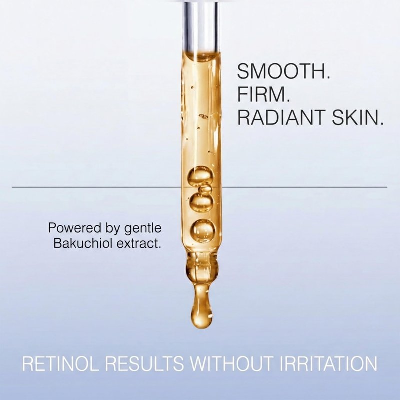 Skin Perfection Bakuchiol Natural Alternative To Retinol Resurface, Glow, Improve Tone Texture Radiance Plant-based Bio-retinol Vegan Gluten-free .5 Oz 300 Drops