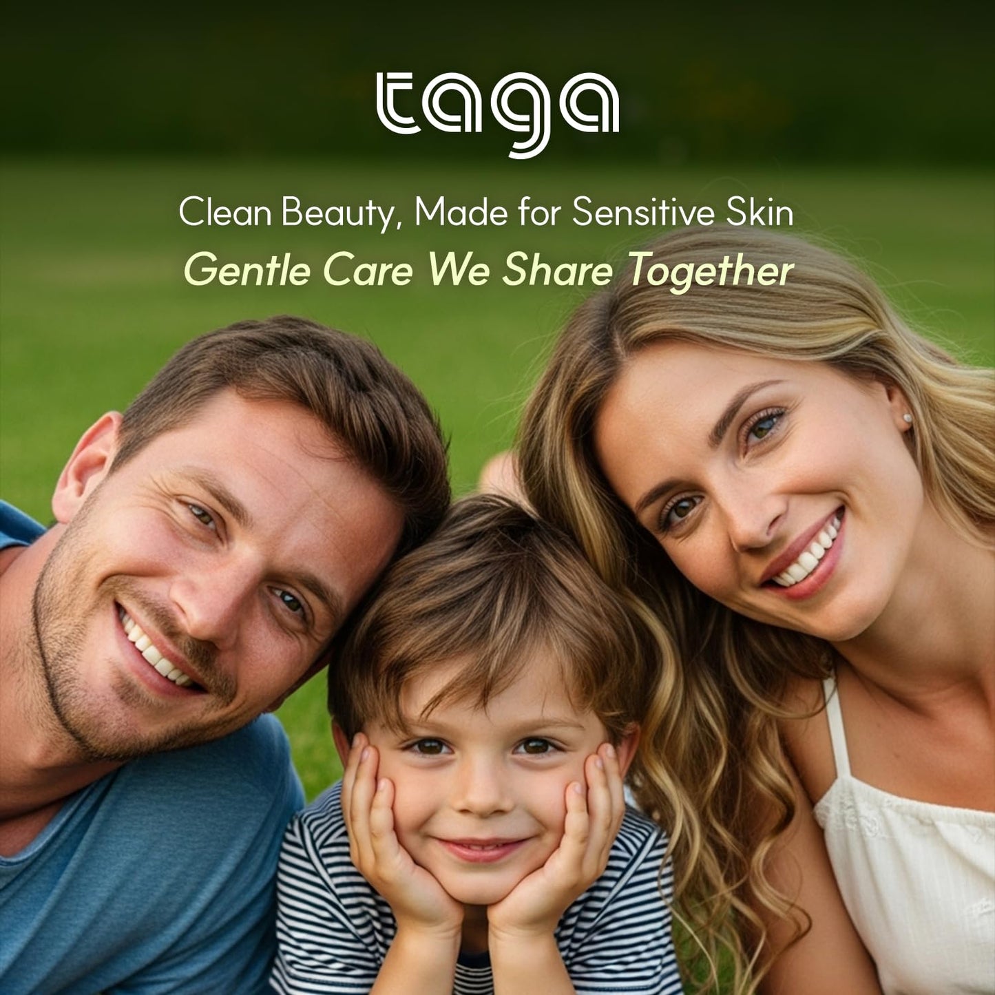 TAGA Vegan Ato Cream Balm 50 mL – Atopic & Sensitive Skin Repair Butter, Baby‑Safe, Fragrance‑Free, Paraben‑Free