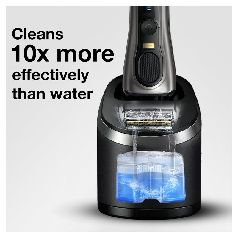 Braun Clean & Renew Refill Cartridges CCR, Replacement Shaver Cleaner Solution for Clean&Charge Cleaning System, Pack of 6