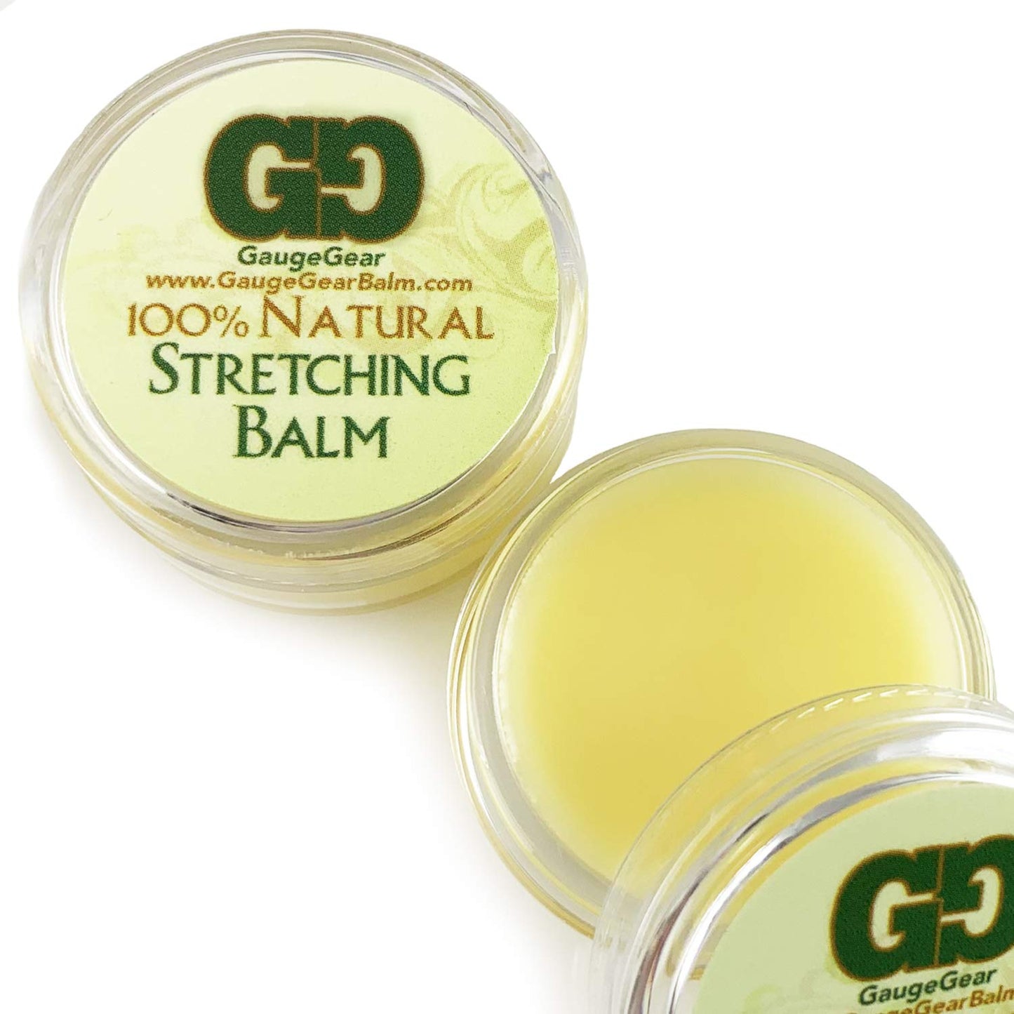 Gauge Gear Premium Stretched Ear Care Kit | Piercing Aftercare and Stretched Skin Care | Stretching Balm, Daily Oil