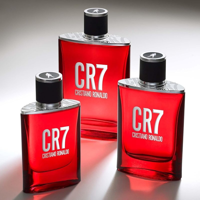 Cristiano Ronaldo Cologne - Woody Musky Eau De Toilette for Men - Lavender, Cardamom, Tobacco - 3.4 oz