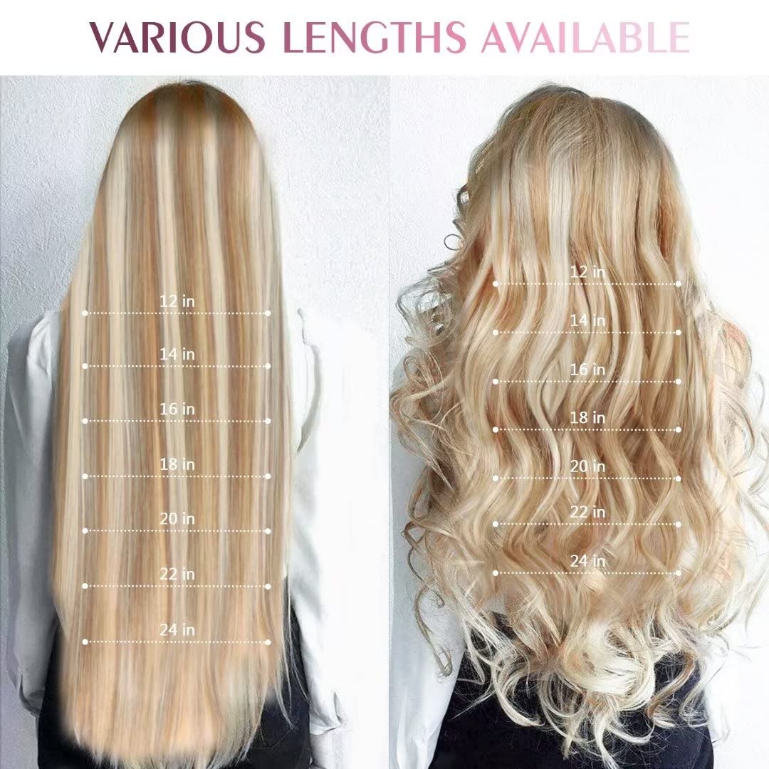 Fimislosion Tape In Hair Extensions Human Hair 22 Inch 20pcs 50g Color Light Golden with Brown