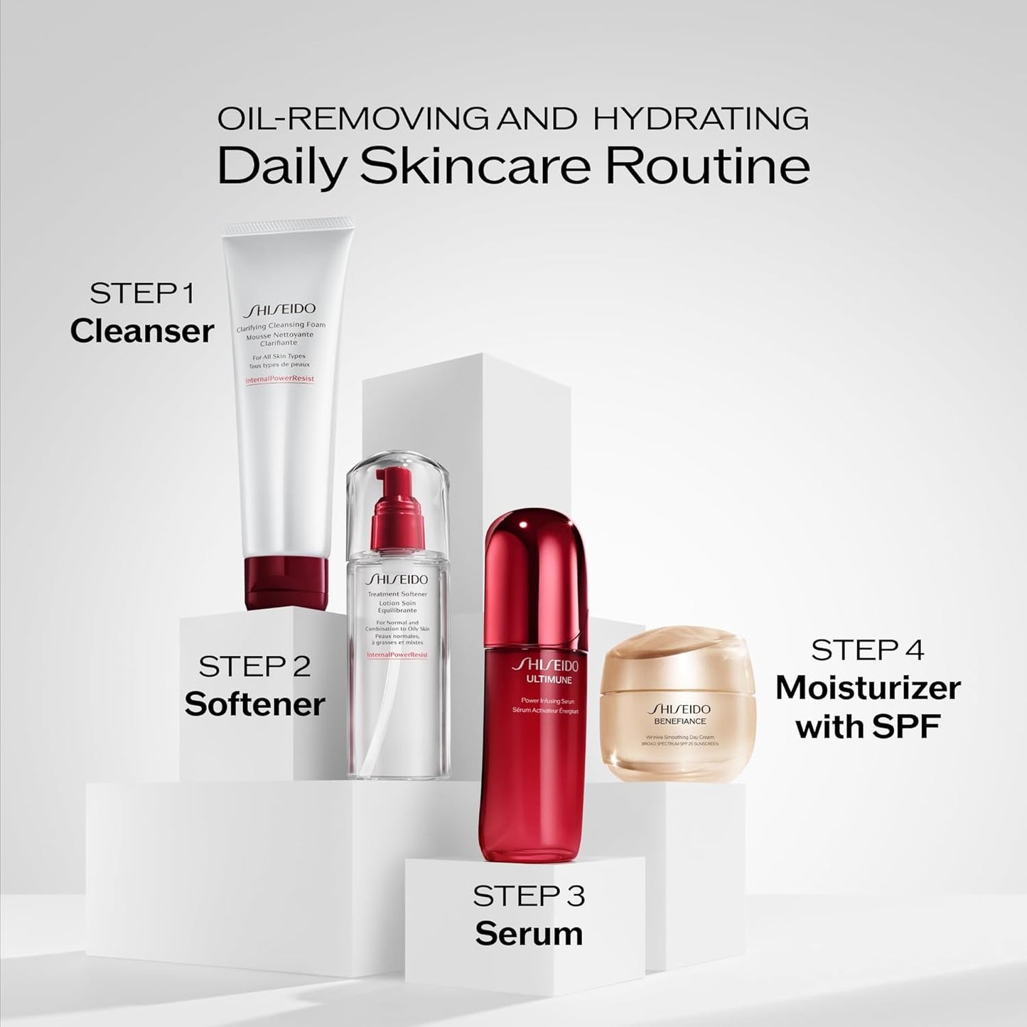 Shiseido Treatment Softener - Hydrating Facial Toner for Smooth Skin | 150 mL + 165 Cotton Pads