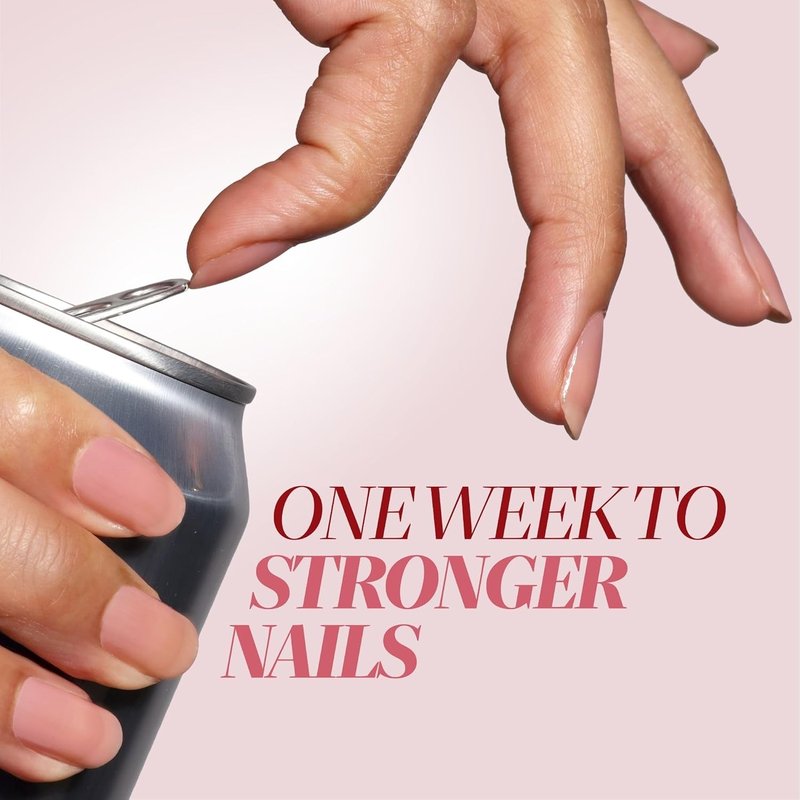 LONDONTOWN Sheer Strength Nail Blush - 2-in-1 Tinted Nail Hardener & Strengthening Treatment | Jelly Finish