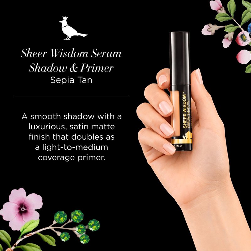 butter LONDON Sheer Wisdom Serum Shadow, 0.13 Ounce, Sepia Tan