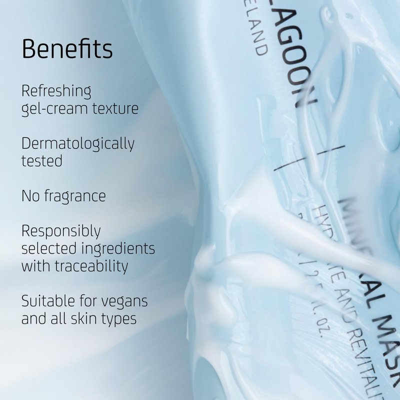 Blue Lagoon Skin Science - Hydrating Overnight Mineral Face Mask - Hydrating Face Mask - Overnight Mask - Moisturizing Face Mask - Overnight Face Mask - Bioactive Icelandic Skincare (1 fl oz | 30 ml)