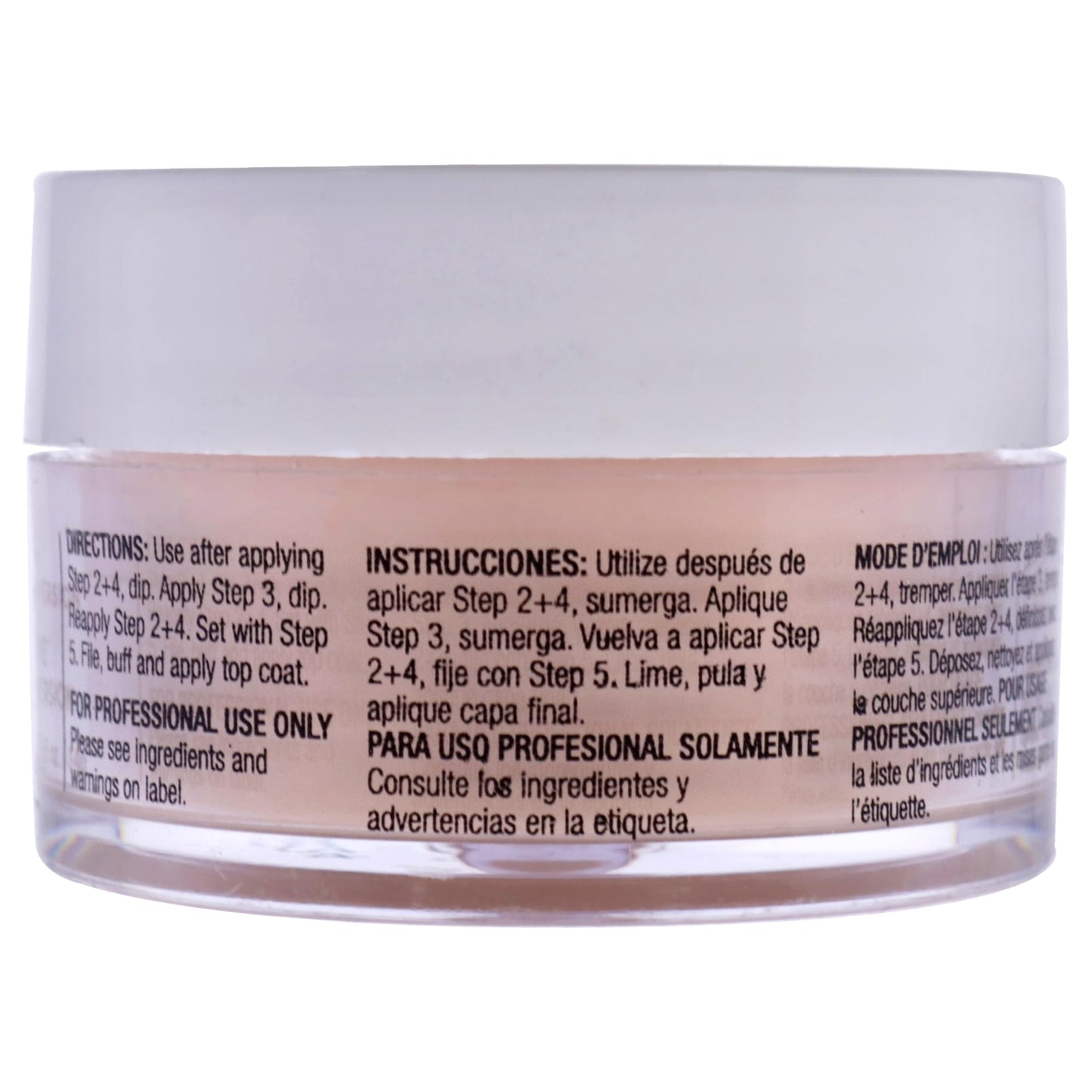 Pro Powder Polish Nail Colour Dip System - Flattering Peach by Cuccio for Women - 0.5 oz Nail Powder, Flattering Peach - CORAL (I0097878)