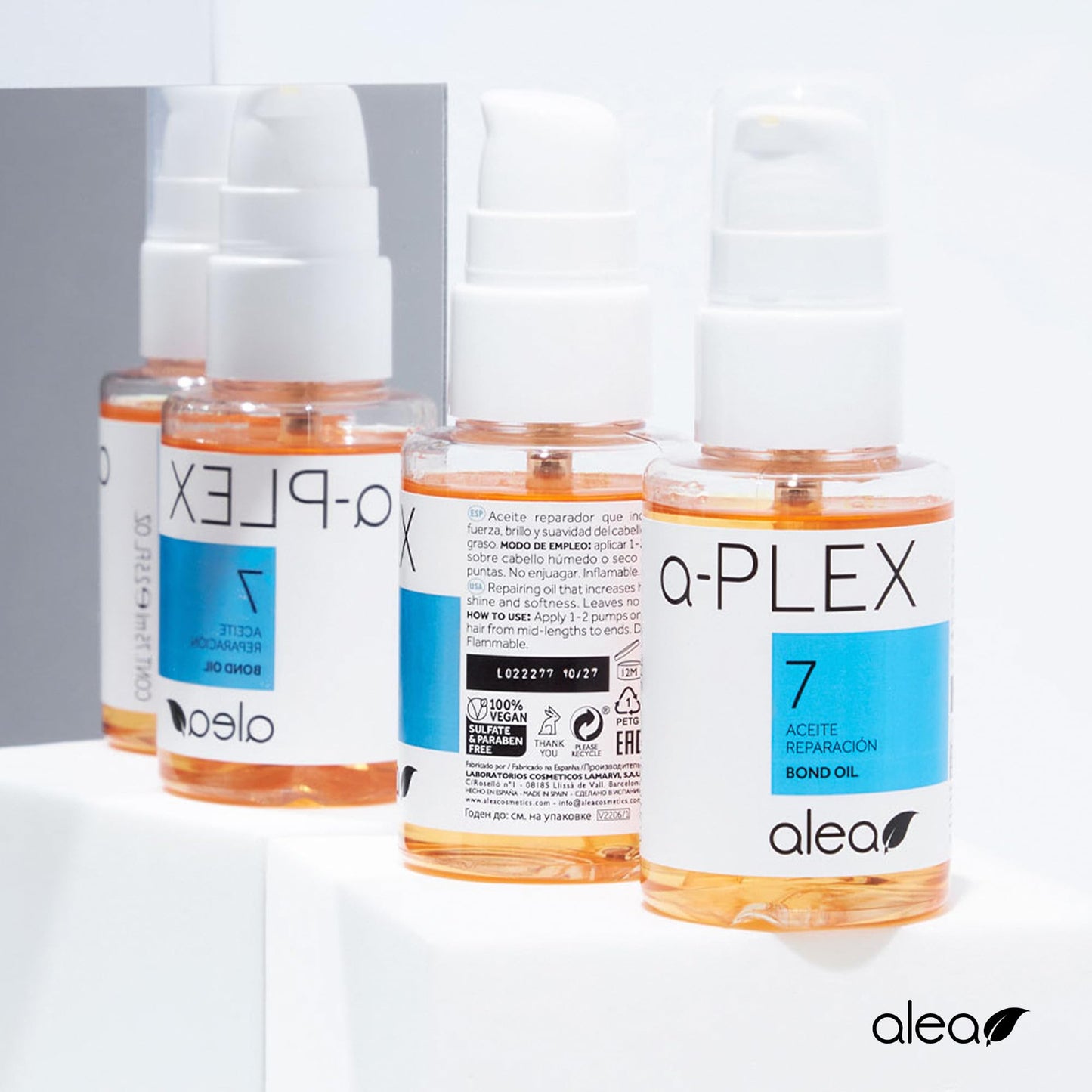 ALEA - Hair Oil - A-Plex No.7 Repair Oil - 75 ml - For All Hair Types - Repairs and Protects - Reduces Split Ends - Deep Hair Hydration - Anti-Frizz