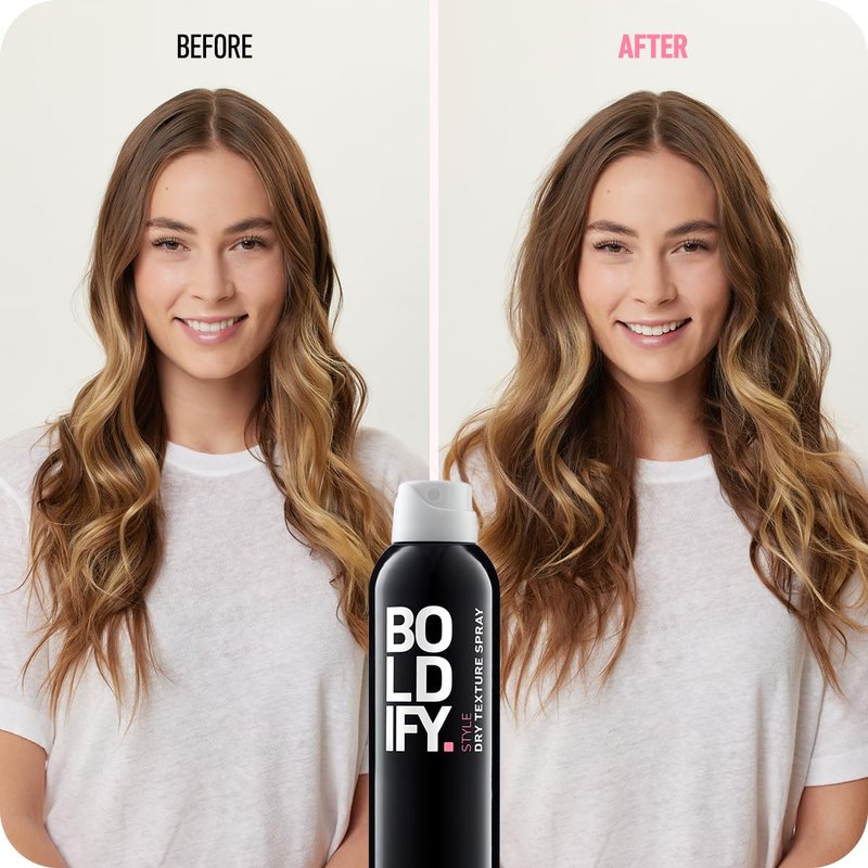 Boldify Dry Texture Spray - Hair Volumizer and Texturizing Spray for Fine Hair - Stylist Recommended Volume Products for Women & Men