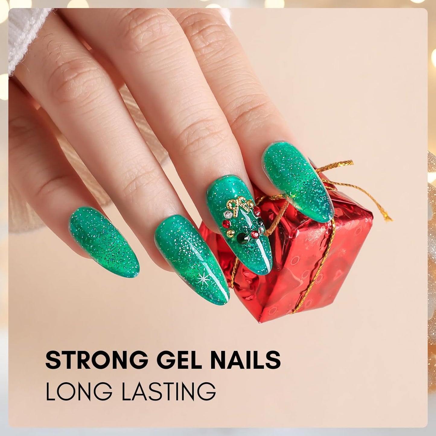 Makartt Poly Nail Gel: Clear 50ML Gel Builder for Natural-Looking Strengthener 3D Molding Gel for Trendy Nail Art-Long-Lasting and Easy to Use Supplies