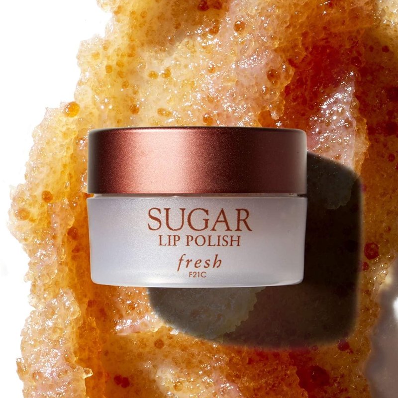 Fresh Sugar Lip Polish - Gently Exfoliating & Nourishing Lip Scrub | 0.35 oz